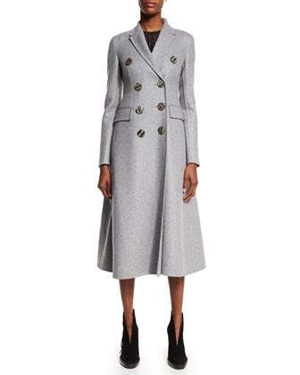 burberry prorsum double cashmere topcoat light grey melange|Vintage Burberry Prorsum Fashion .